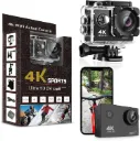 4K Sports Action Camera | Ultra HD Waterproof Sports Camera with Wi-Fi, 170° Wide Angle Lens & Image Stabilization | Ideal for Underwater, Snorkeling & Adventure