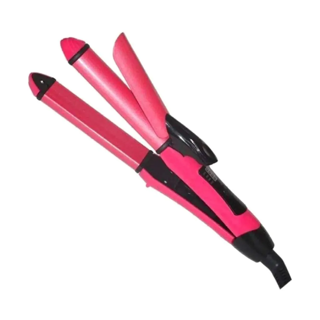 [KBS-1633] 2 in 1 Hair Straightener and Curler