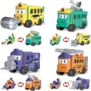 Transformable Cars Set (4 Pcs)