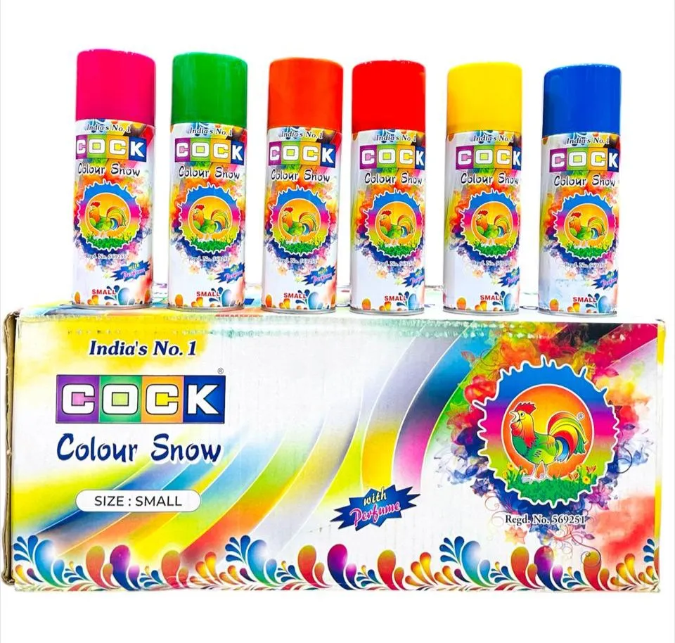 [KBS-1651] Cock Colour Snow Spray with Perfume (Small)