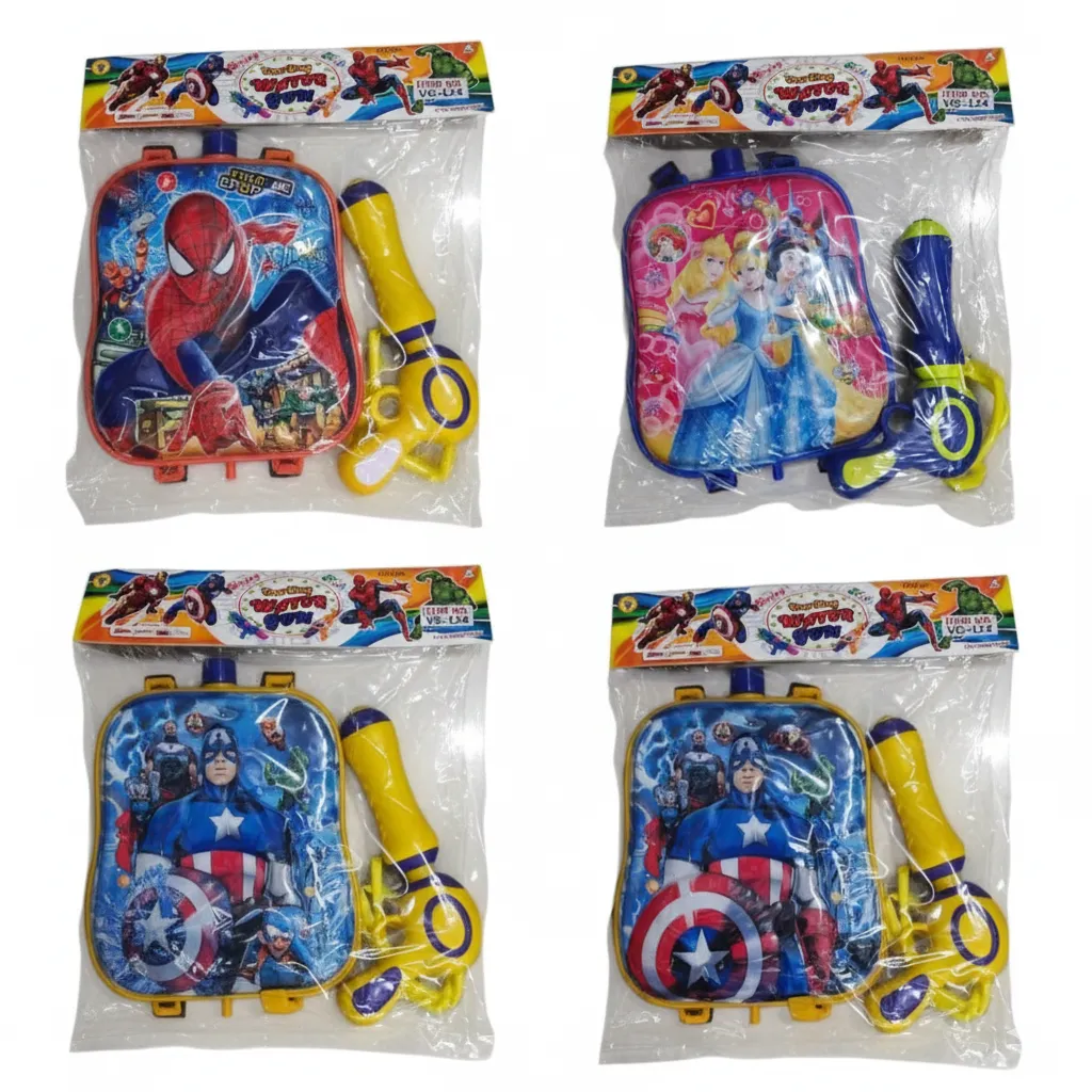 [KBS-1672] Water Tank Pichkari with Light (VG-124) Random Design