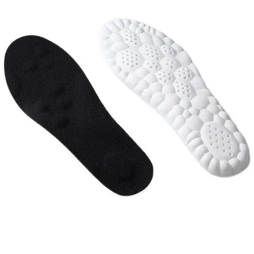 Memory Foam Shoe Insoles with Arch Support – Shock Absorption Orthotic Inserts for Men & Women (1 Pair)