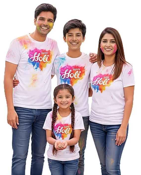 [KBS-1694-7] Holi TShirt (Heavy Quality) (XL)