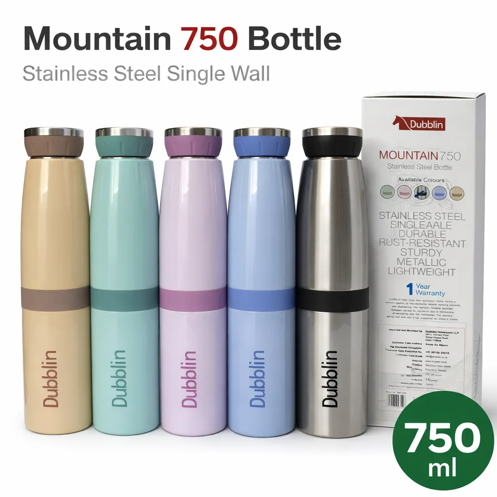 Dubblin Stainless Steel Bottle (Mountain 750)