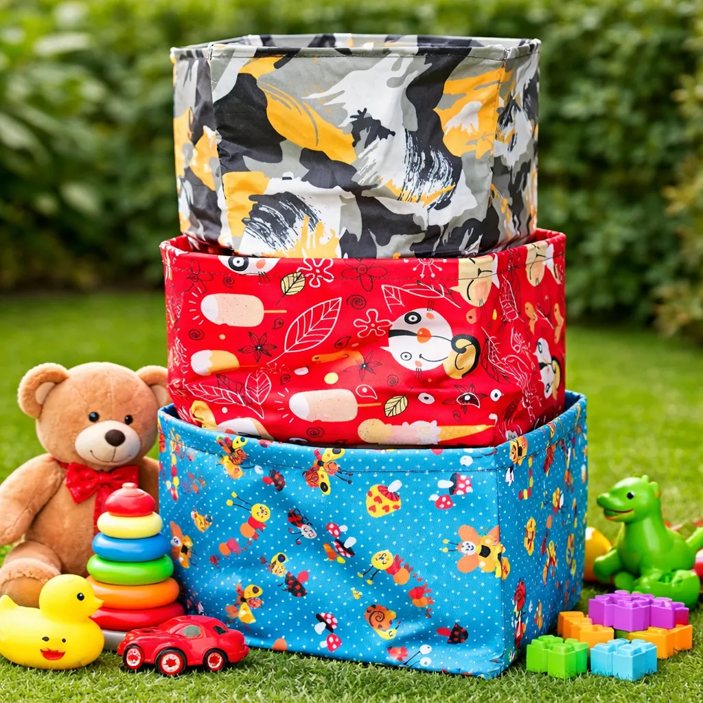 [KBS-1725] Toy Basket (1 Pcs, Random Design)