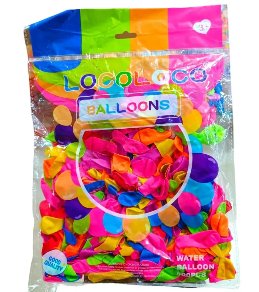 Holi Balloons (500 Pcs)