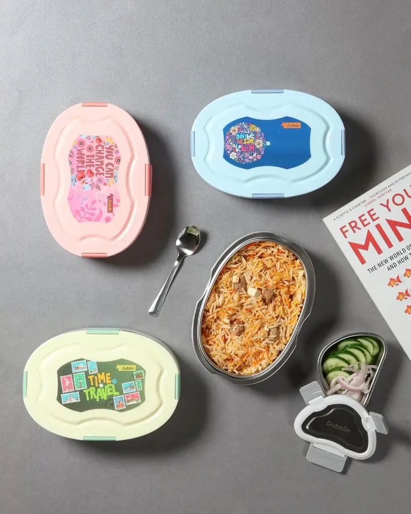 [KBS-1742] Dubblin Daisy Insulated Lunch Box (850ml)