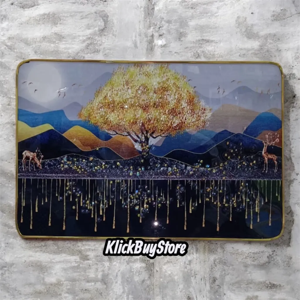 [KBS-1751] 12X18 inch Wall Painting (No:1751)