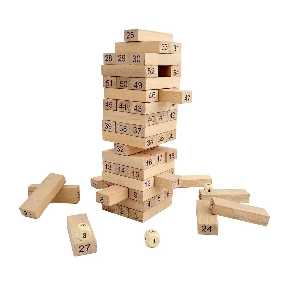 Wooden Blocks Tumbling Tower (Small)