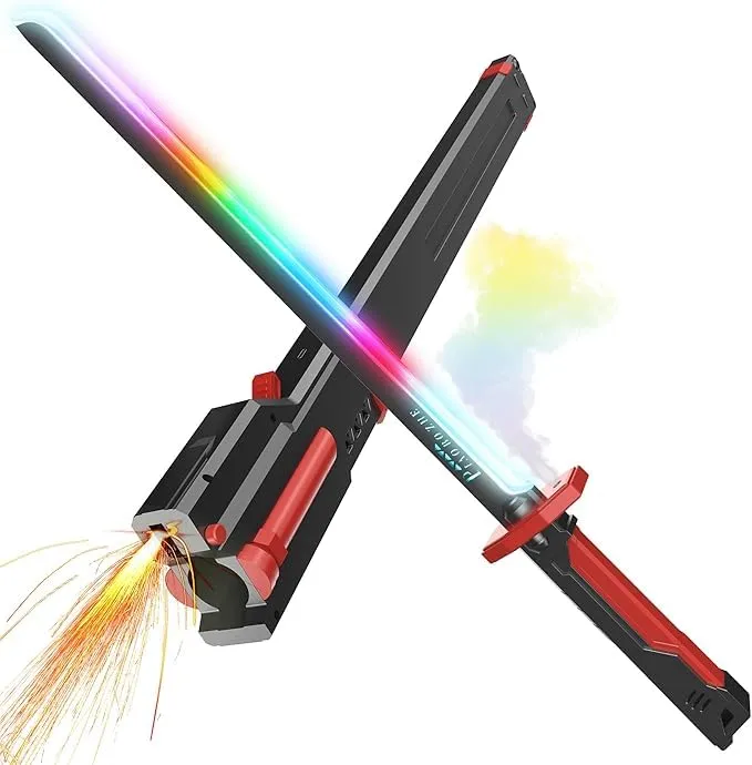 [KBS-1773] LED Toy Sword with Smoke & Spark Effects