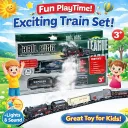 Electric Train Set for Kids (16 Pieces)