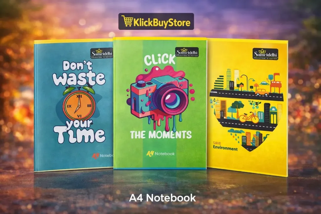 A4 Notebook (144 Pages)