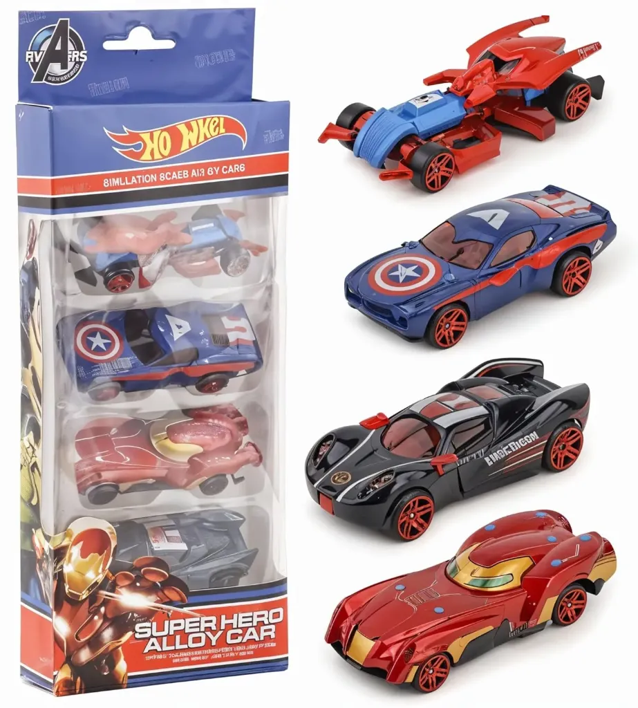 [KBS-1854] Hot Wheels Car (Pack of 4)