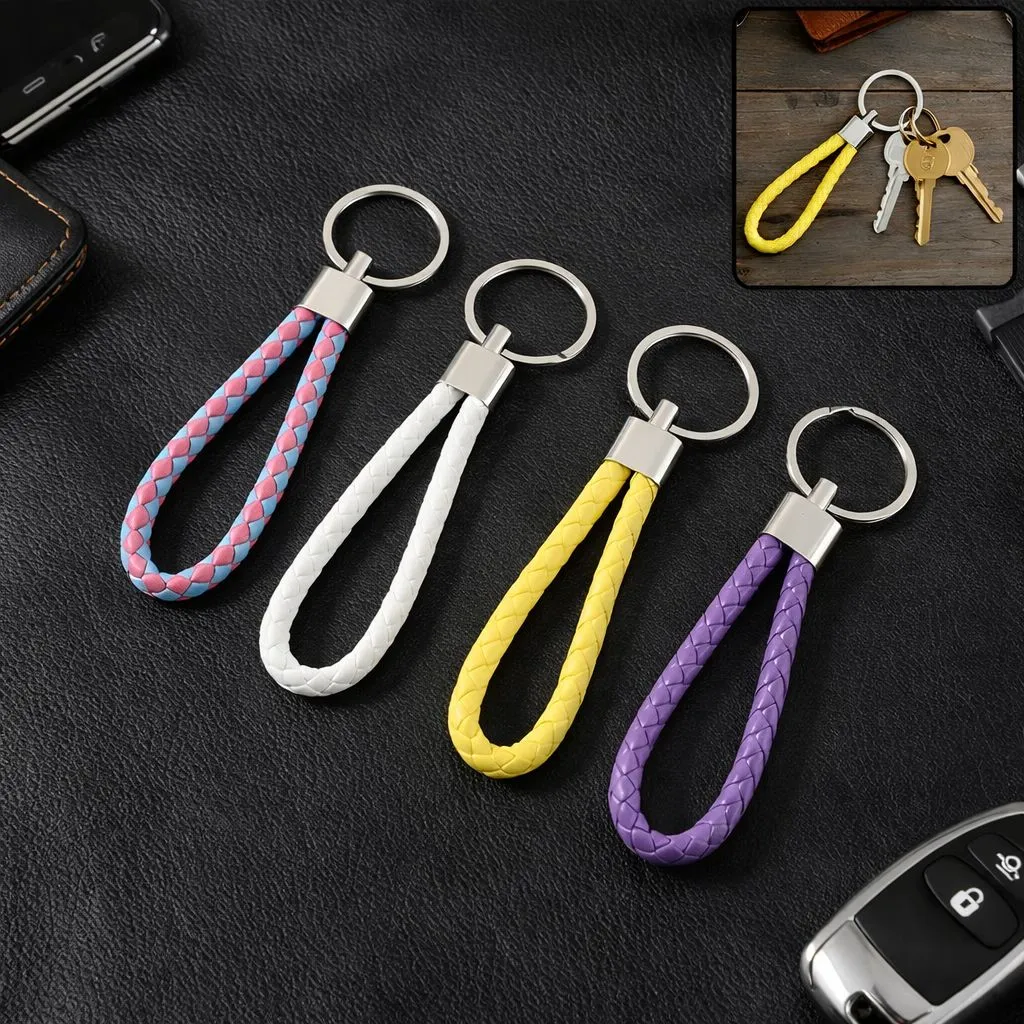 [KBS-1873] Leather Keychain (1 Piece)