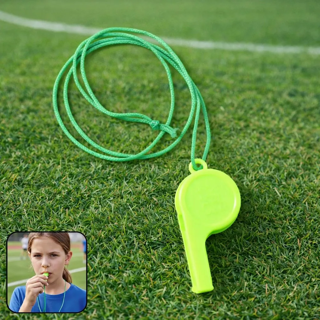 [KBS-1875] Plastic Sports Whistle (1 Piece, Multicolor)