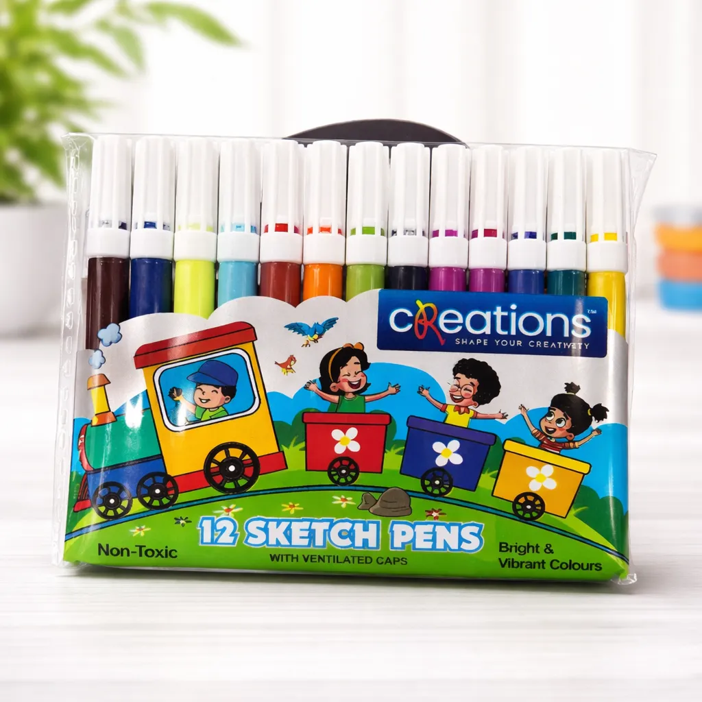 [KBS-1895] Creations Sketch Pens (12 Shades)