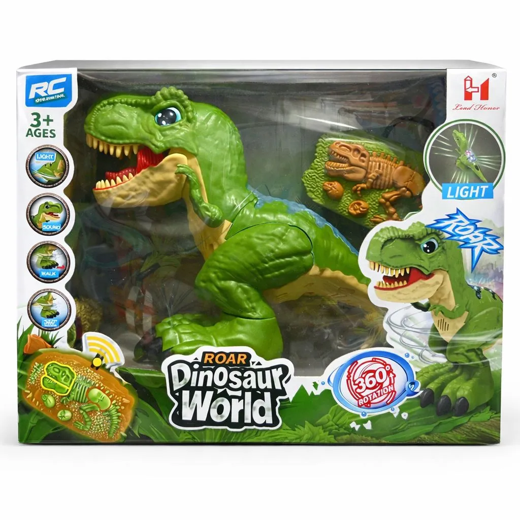 [KBS-1913] Remote Control Dinosaur Toy with Light & Sound