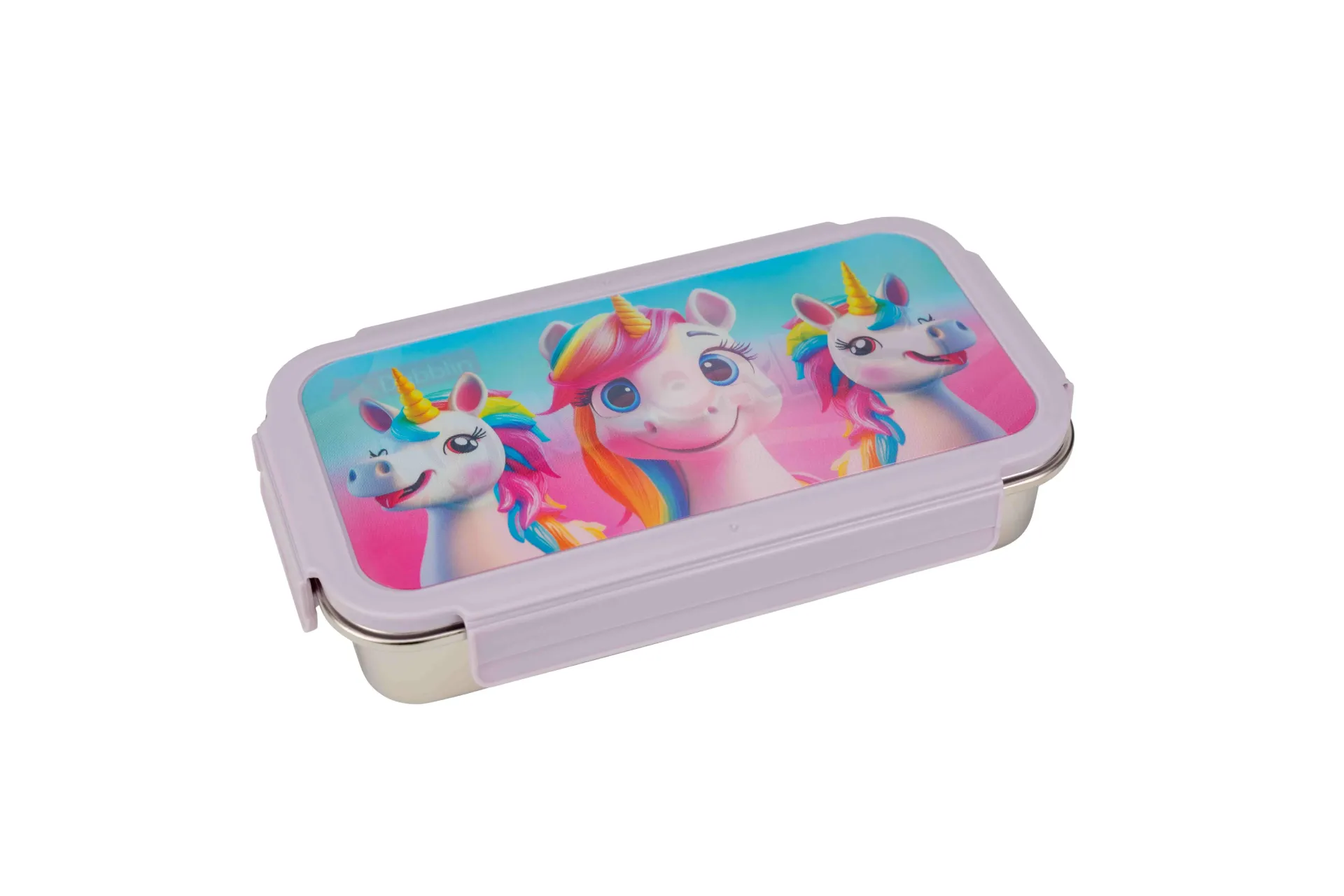 Dubblin Stainless Steel Lunch Box with Bowl | Leak-Proof | BPA-Free | 790ml | Model - Crunch