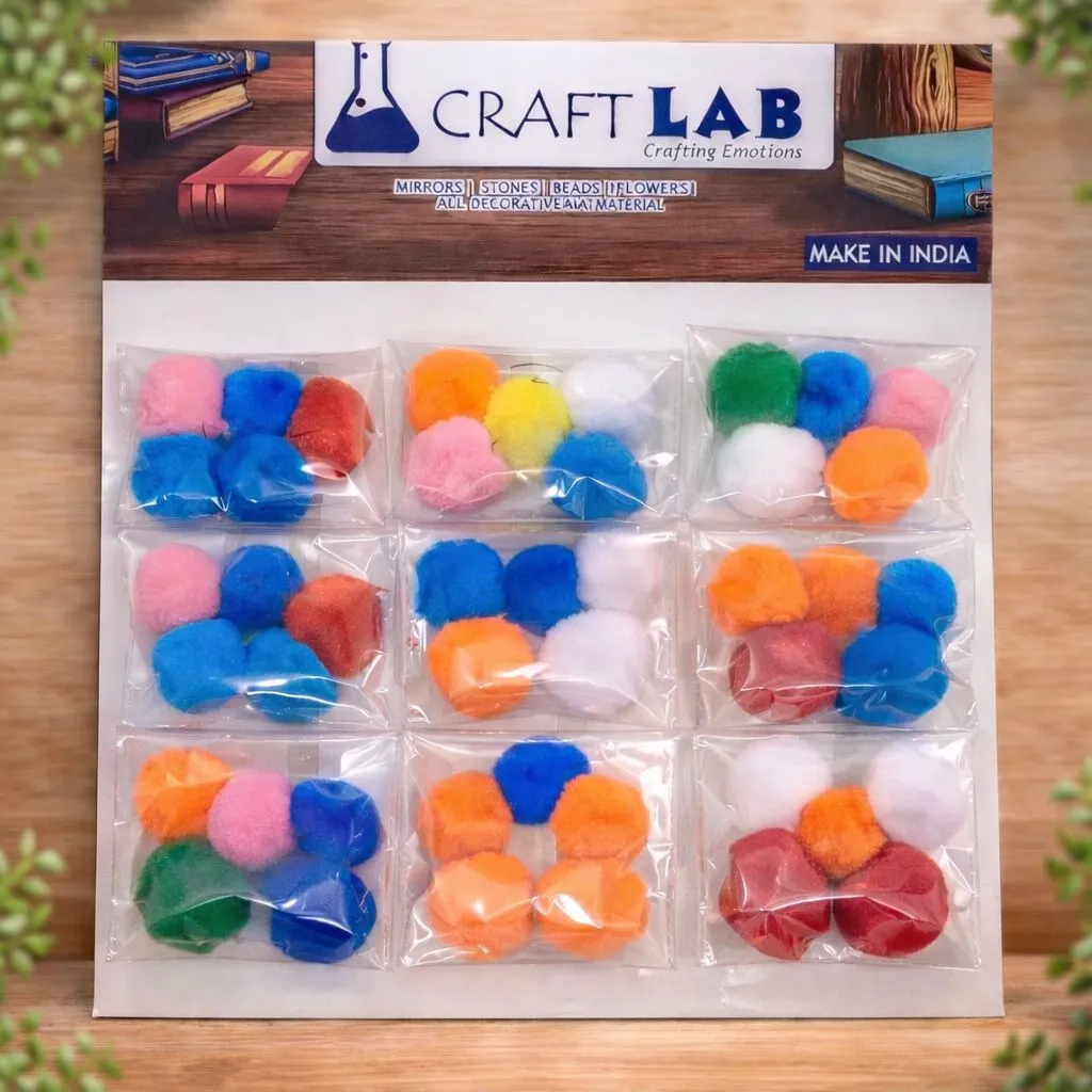 Decorative Pom Pom (1 Packet)