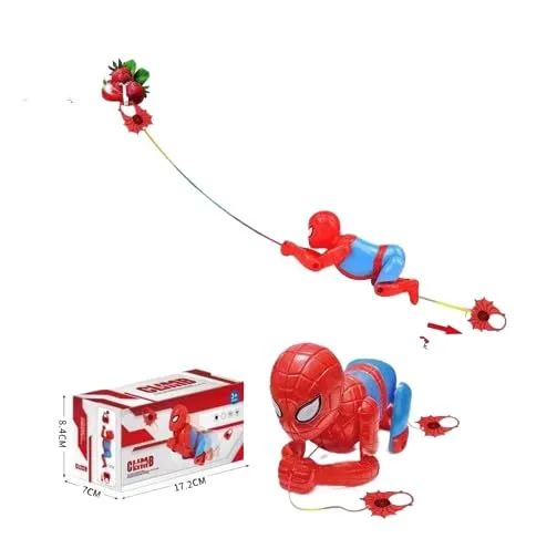 [KBS-1950] Spiderman Rope Climbing Toy
