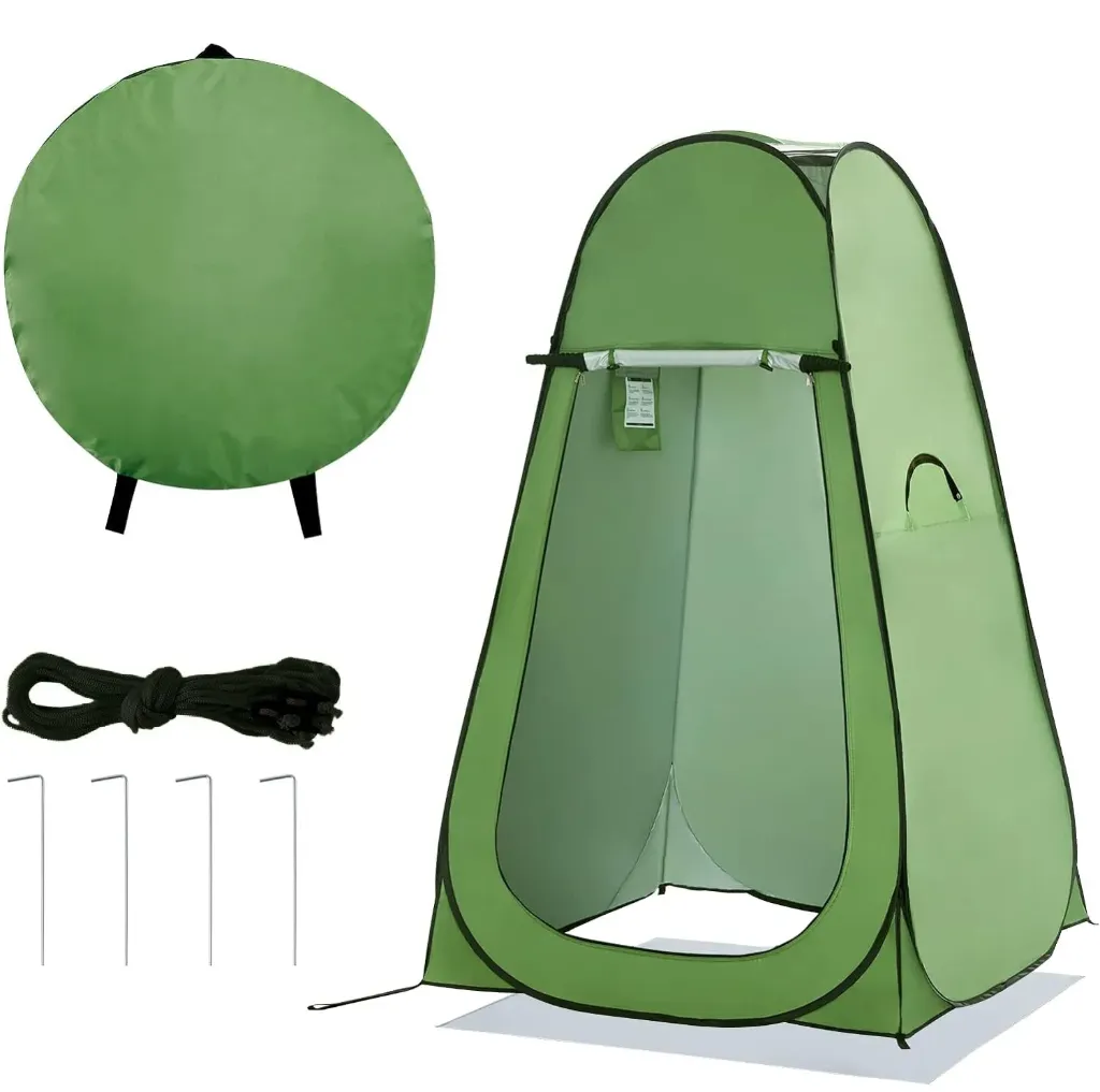 [KBS-1958] Portable Changing Tent | Foldable Polyester Outdoor Shower, Dressing Room & Camping Toilet Tent