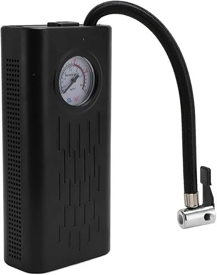 Portable Air Compressor Tire Inflator | Cordless Air Pump with Digital Sensor for Car, Bike & Balls