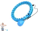 Hula Hoop Smart Weighted Fitness Hoop - Infinity Adjustable Waist Slimming Exercise Hoop for Adults & Women