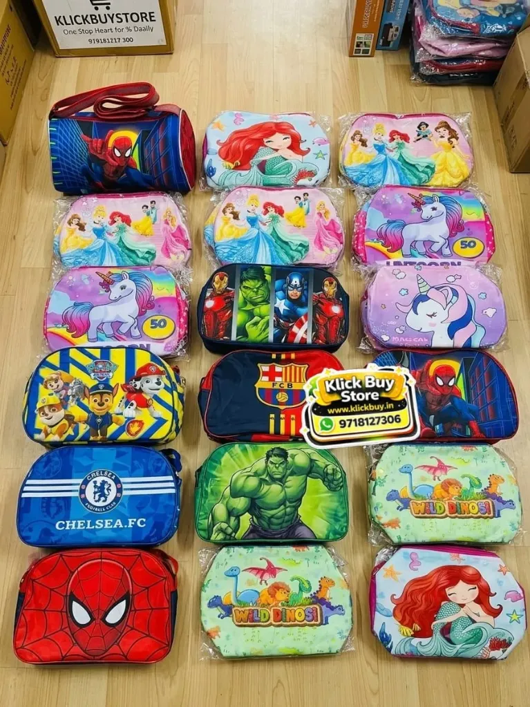 Duffel Bag (Cartoon Print)