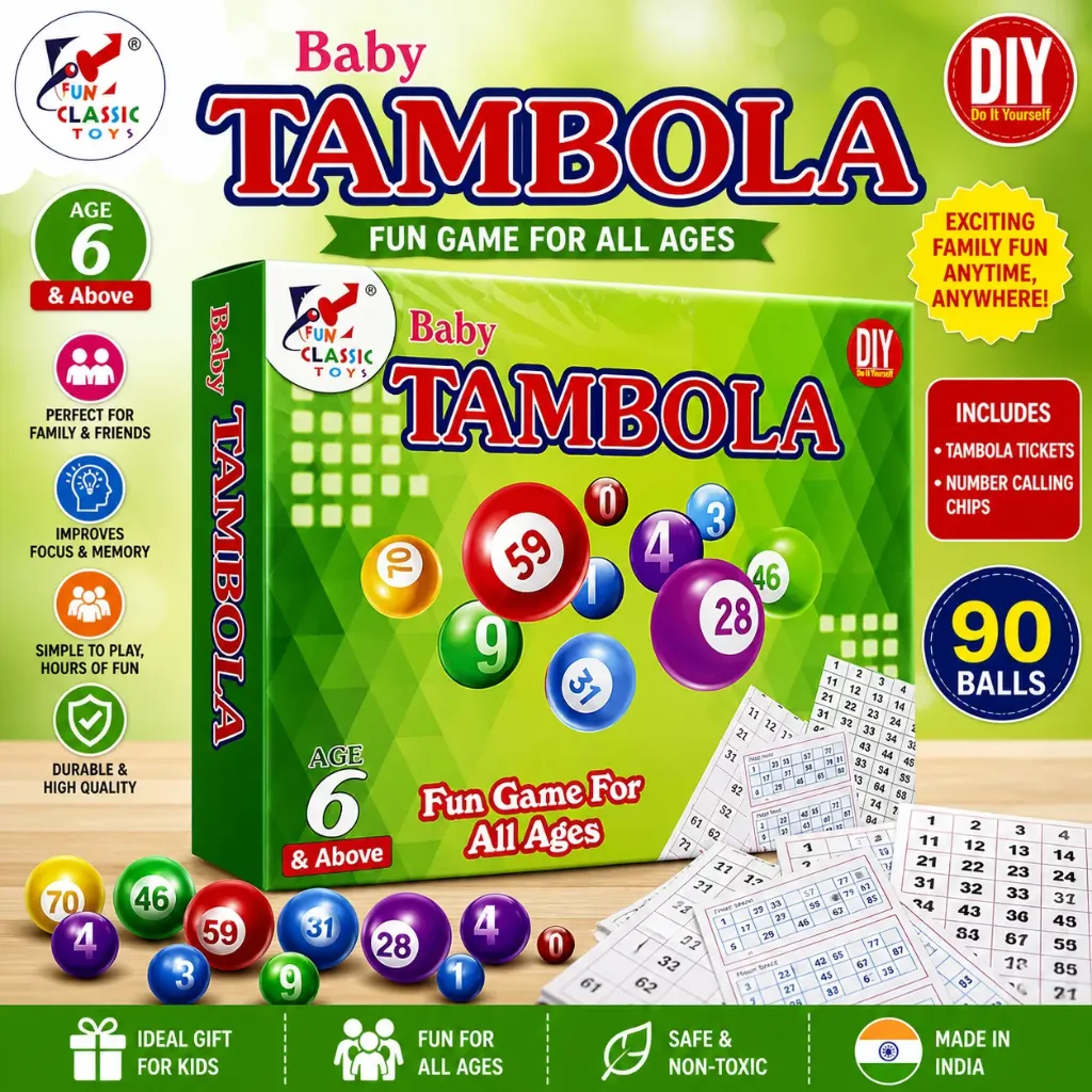 DIY Art and Craft Kit (Baby Tambola)