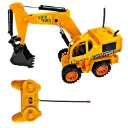 Remote Control Rechargeable JCB Excavator Toy Truck for Kids