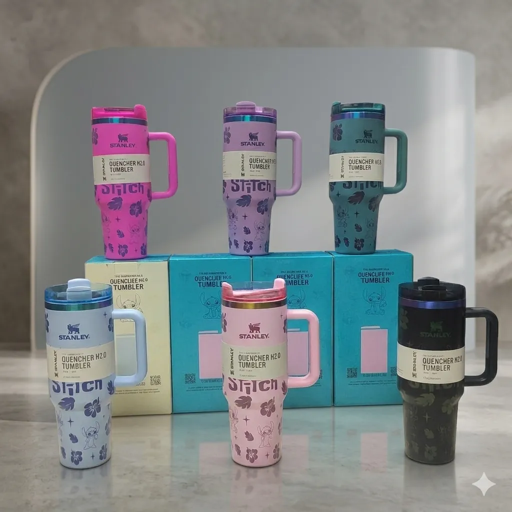 [KBS-2105] Stainless Steel Tumbler (Stanley Stitch Printed - 1200ml)