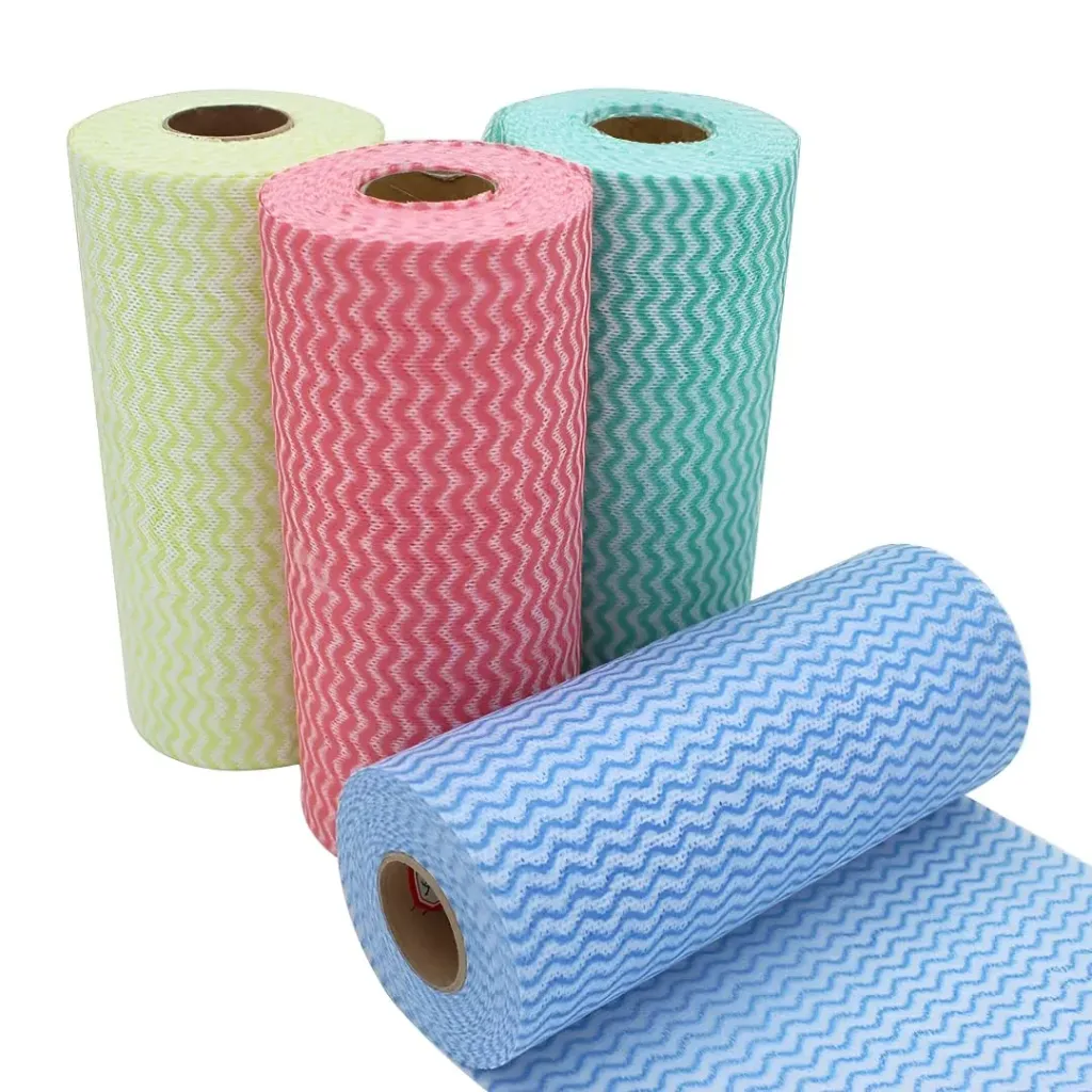 Kitchen Towel Roll Wipes – Super Absorbent & Reusable Cleaning Roll