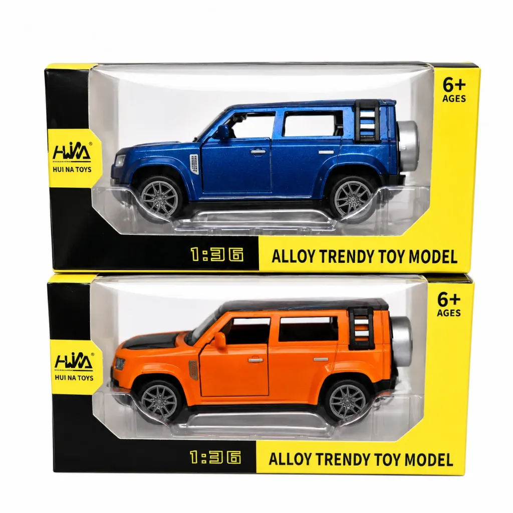 [KBS-2156] Die Cast Pull Back Car (1:36) - Pull Back, Open Door with Lights - Item No. HN-36-04
