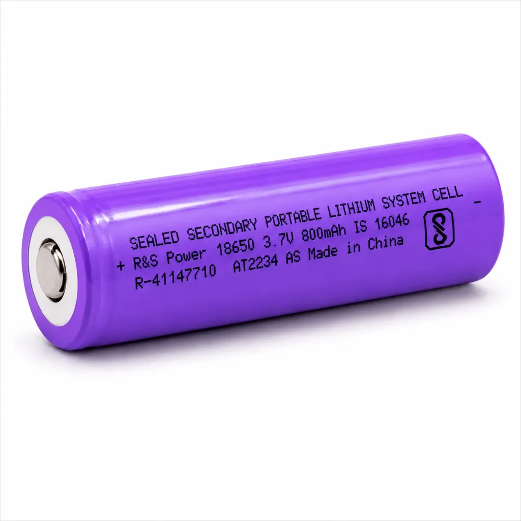 18650 Rechargeable Battery 3.7V 800mAh