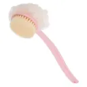 2 in 1 Long Handle Back Bath Brush with Loofah