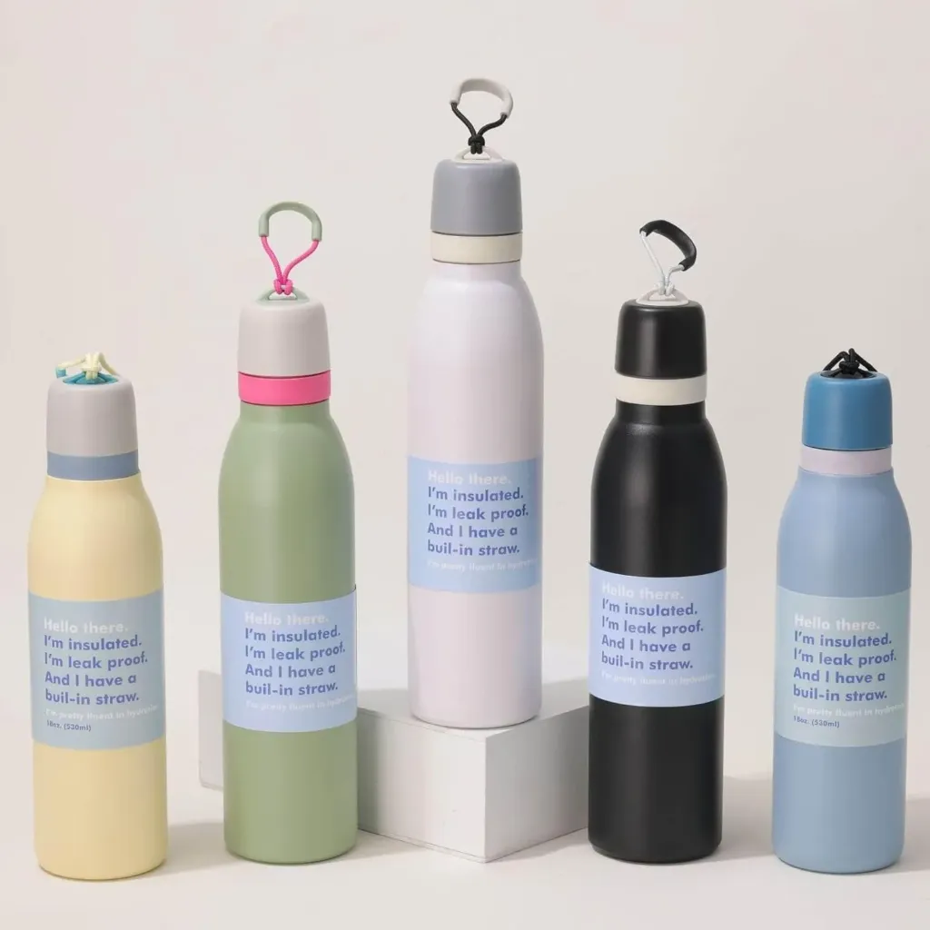 [KBS-2195] Stainless Steel Vacuum Water Bottle (700ml)