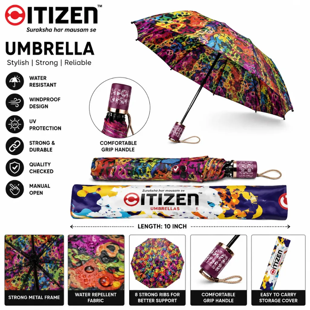 [KBS-2201] Citizen Umbrella - Multicolour (2201)