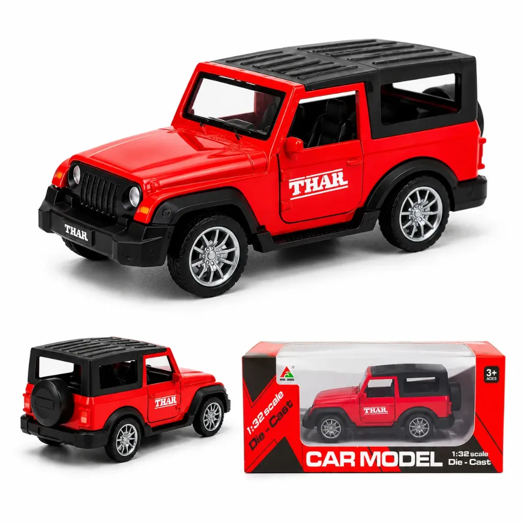[KBS-2208] Die Cast Pull Back Car (1:32) - Pull Back, Open Door with Lights