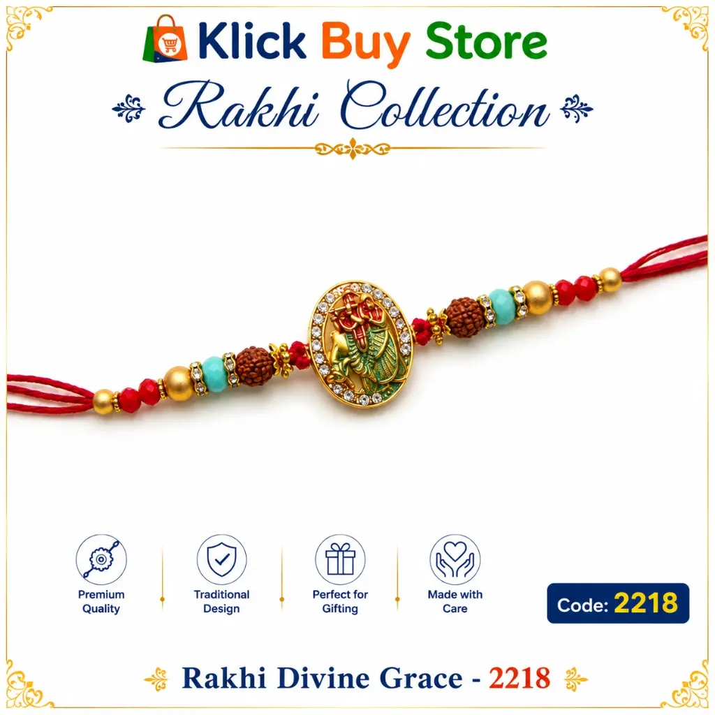 [KBS-2218] Rakhi Divine Grace Radha Krishna (2218)