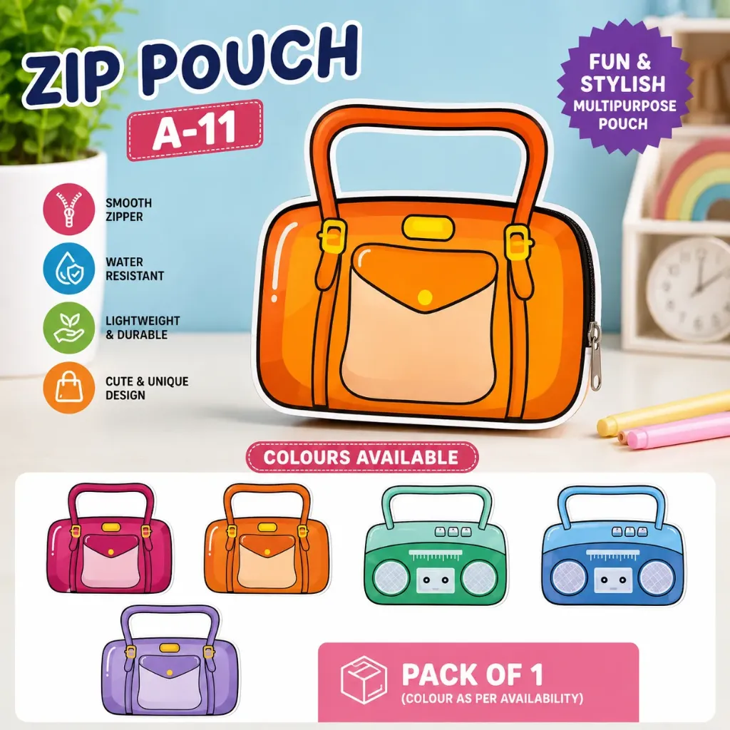 [KBS-2240] Hand Bag Shape Zip Lock Pouch (1 Pouch, 8x5")