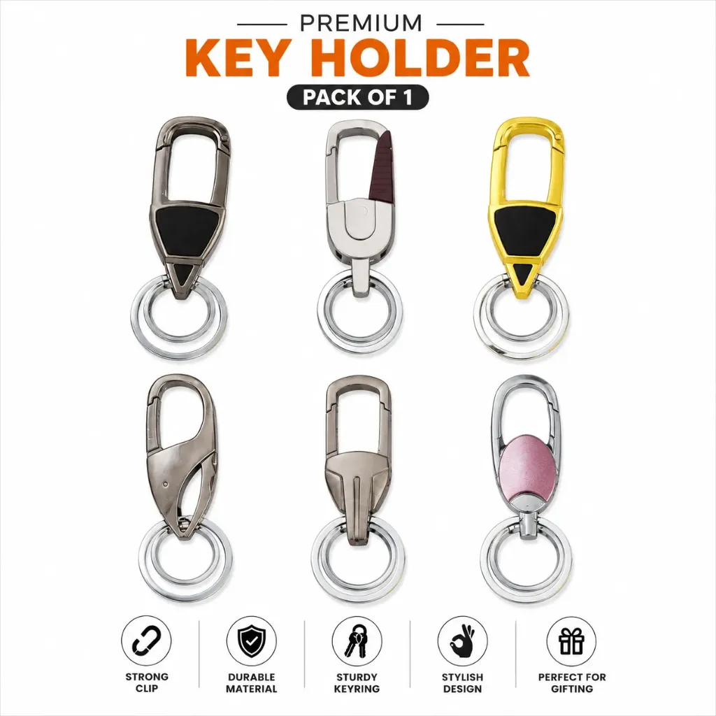 [KBS-2248] Metal Keychain (Pack of 1) - Assorted Designs