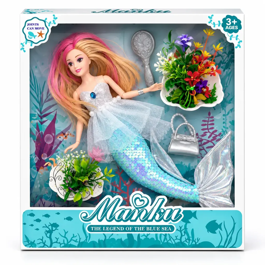 [KBS-2258] Manku Mermaid Princess Doll (DL-097)