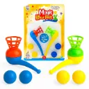 Ratna Magic Blow Pipe Set of 2 Floating Ball Game - Creative Magic Blowing Ball Toy with 2 Pipes & 4 Floating Balls, Indoor Party Game for Kids & Adults, Fun Family Activity