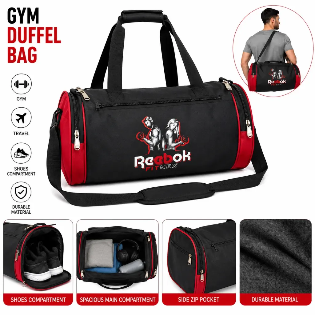 [KBS-2315] Gym Duffel Bag (Model-2315)