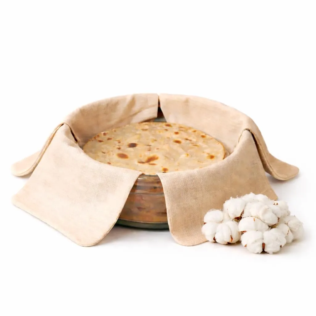 [KBS-2319] Cotton Roti Cover (56X56cm)
