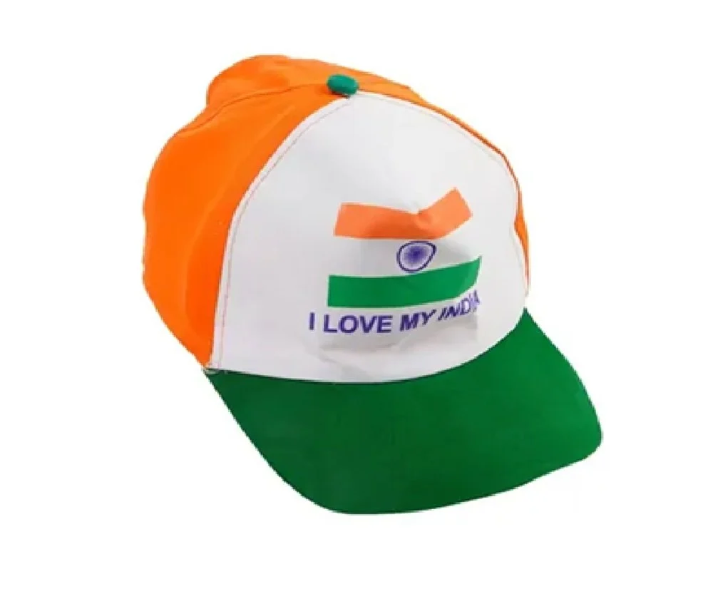 [KBS-2333] Flag Cap (Heavy Quality) for Independence Day & Republic Day Celebration (Pack of 1)