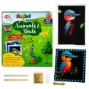 DIY Magical Scratch Art (Animals & Birds)