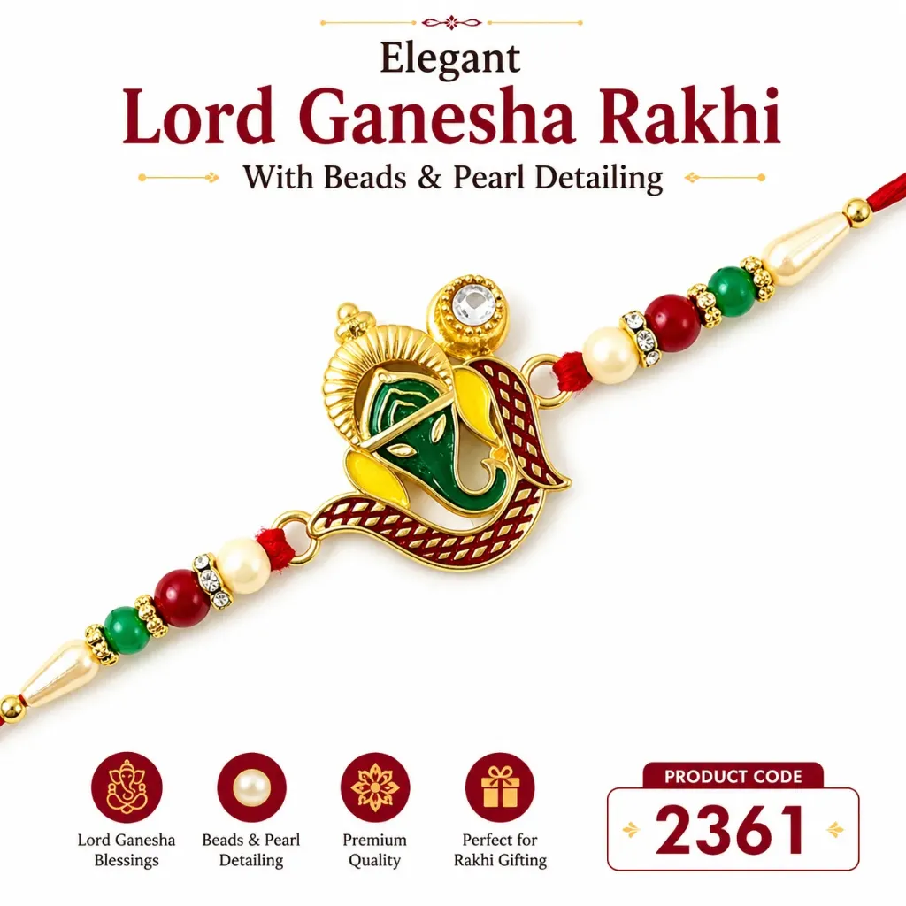 Rakhi - Lord Ganesha Rakhi (2361)