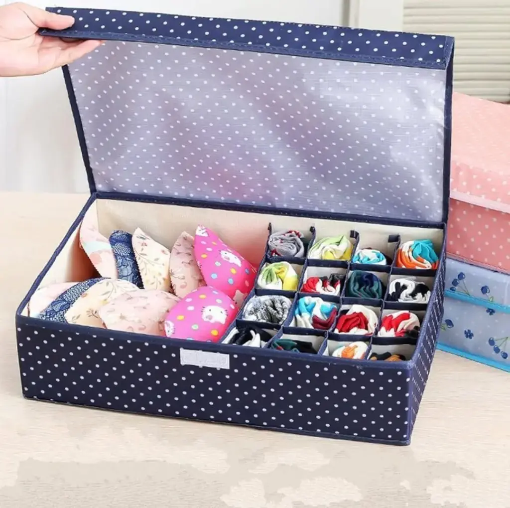 [KBS-236] 17 Grid Foldable Storage Box