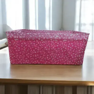 26L STORAGE ORGANIZER (Heavy, Pink)